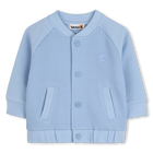 Cardigan con bottoni a pressione, BLU CIELO, hi-res