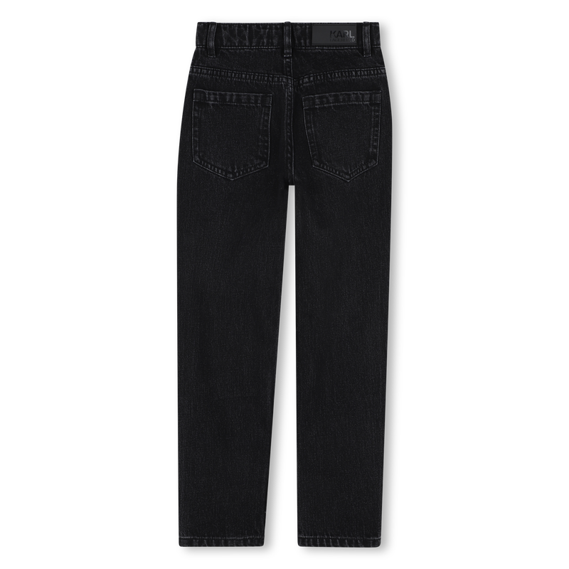 Pantaloni in denim KARL LAGERFELD KIDS 
                        RAGAZZO