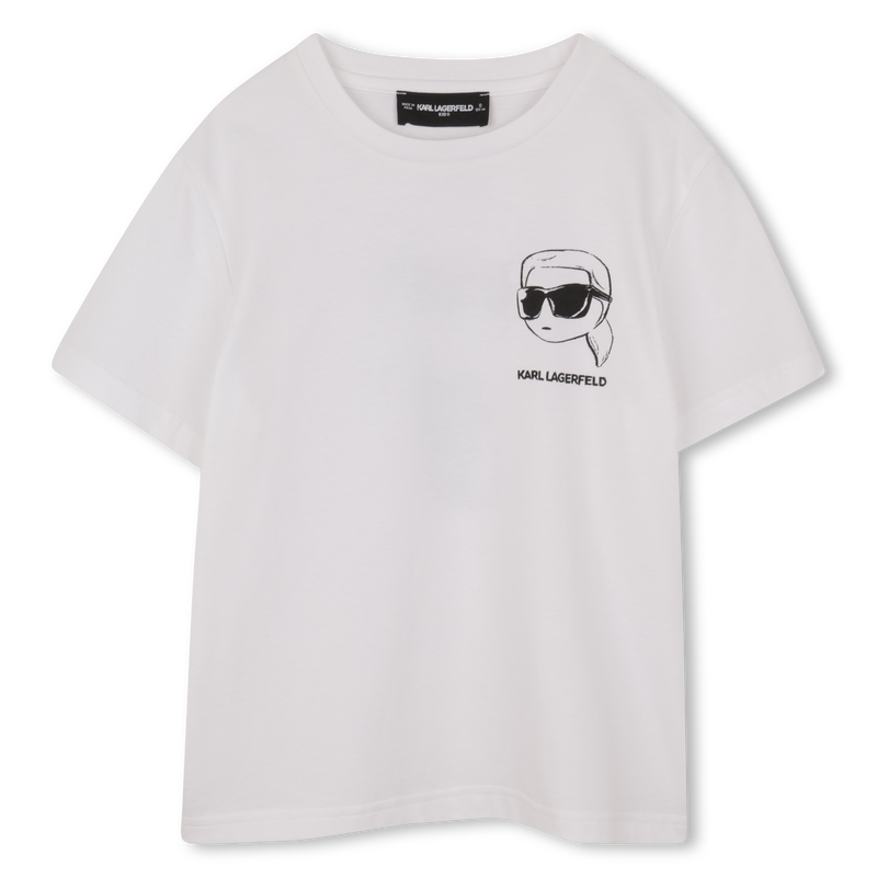 T-SHIRT MANICA CORTA KARL LAGERFELD KIDS 
                        RAGAZZO