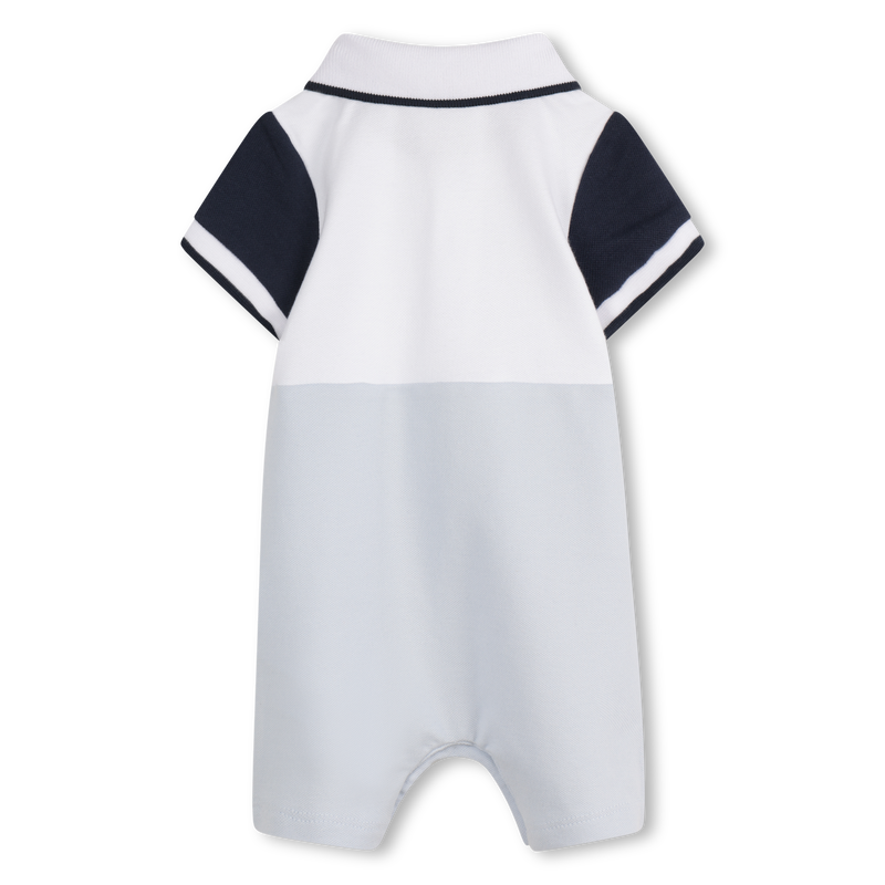 Tutina corta color-block BOSS 
                        RAGAZZO