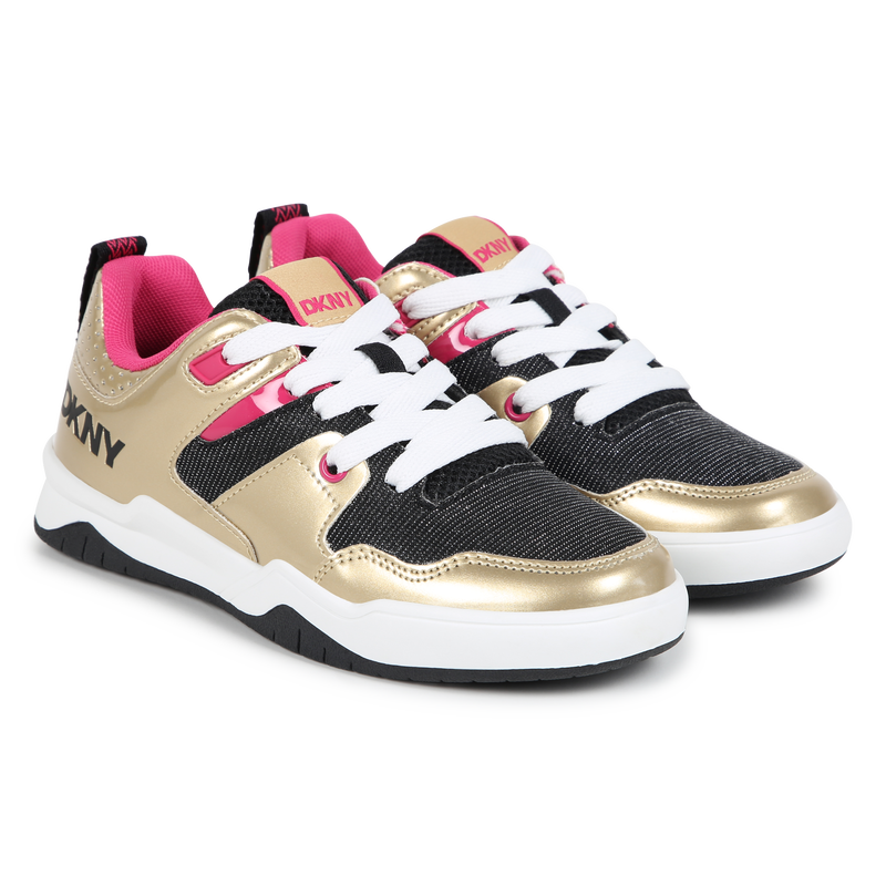 Sneakers con lacci DKNY 
                        BAMBINA