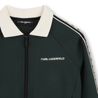 Cardigan sportivo KARL LAGERFELD KIDS 
                    RAGAZZO