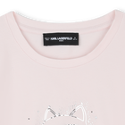 T-shirt a maniche corte KARL LAGERFELD KIDS 
                    BAMBINA