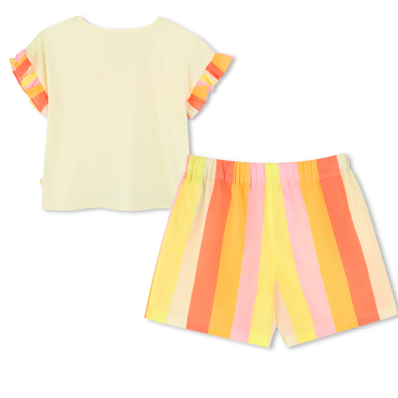 Completo t-shirt e shorts BILLIEBLUSH 
                        BAMBINA