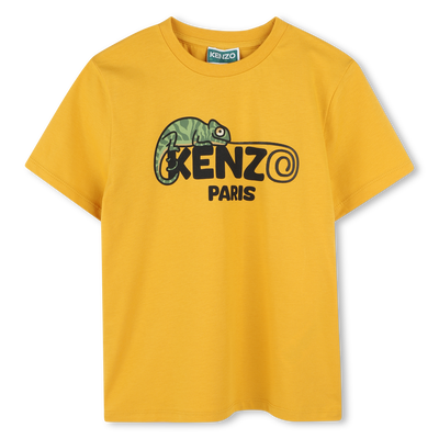 T-shirt maniche corte cotone KENZO KIDS RAGAZZO