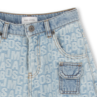 Bermuda multitasca di jeans MARC JACOBS 
                    RAGAZZO