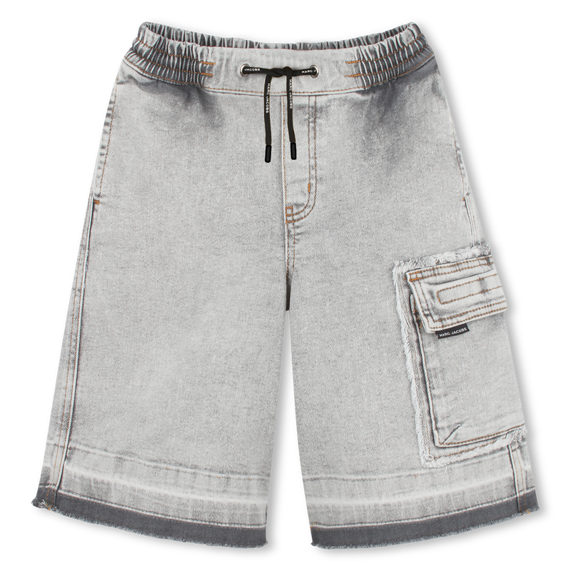 Bermuda lunghi in jeans MARC JACOBS 
                        RAGAZZO