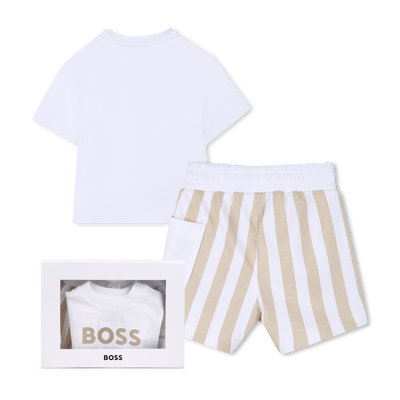 SET T-SHIRT + PANTALONCINI BOSS RAGAZZO