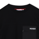 T-shirt a maniche corte HUGO 
                    RAGAZZO