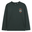 T-shirt in jersey a maniche lunghe TIMBERLAND 
                    RAGAZZO