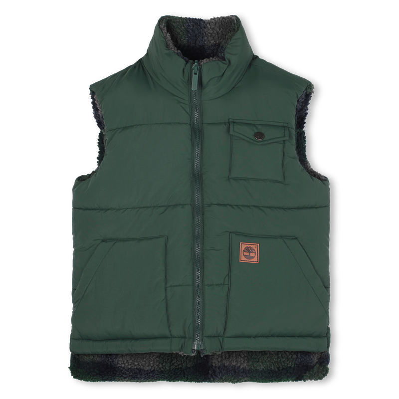 Piumino smanicato reversibile TIMBERLAND 
                        RAGAZZO