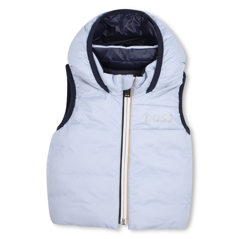Giubbotto imbottito reversibile BOSS 
                        RAGAZZO