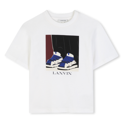T-shirt a maniche corte LANVIN RAGAZZO