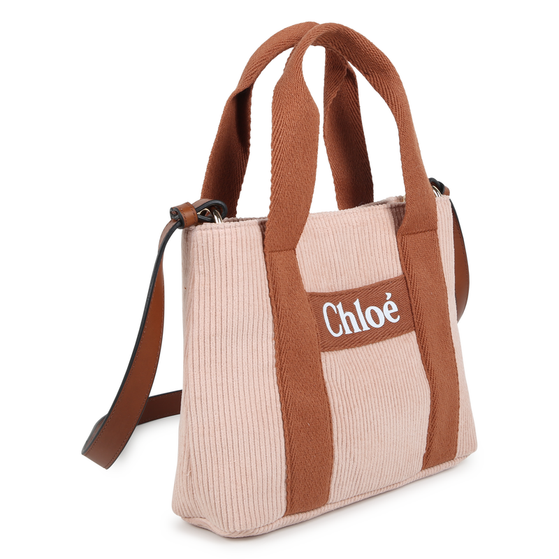Borsa a tracolla in velluto CHLOE 
                        BAMBINA