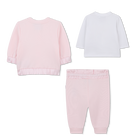 Set pantaloni, cardigan e t-shirt BOSS 
                    BAMBINA