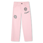 Pantaloni in twill MARC JACOBS 
                    BAMBINA