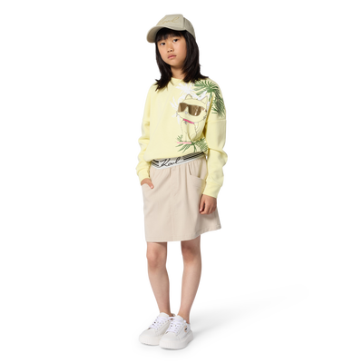 GONNA CON ELASTICO IN VITA KARL LAGERFELD KIDS BAMBINA