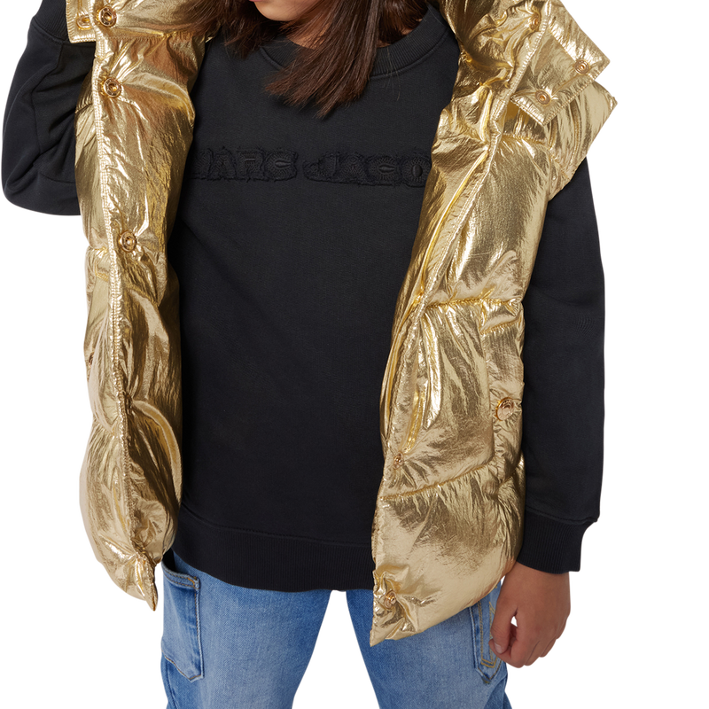 Piumino senza maniche MARC JACOBS 
                        BAMBINA