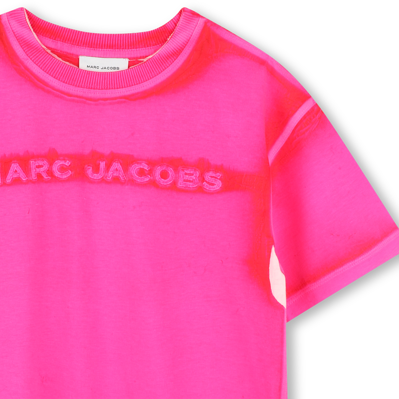 T-shirt in cotone con ricamo MARC JACOBS 
                        UNISEX