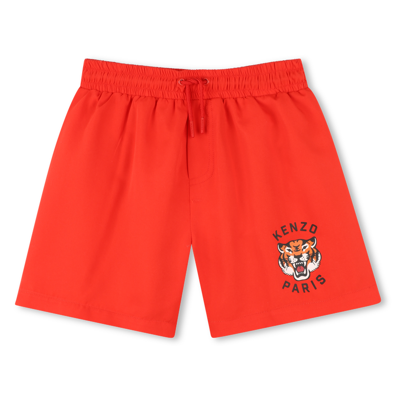 Shorts da bagno stampa Tigre KENZO KIDS 
                        RAGAZZO