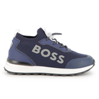 Sneakers con lacci elasticizzati BOSS 
                    RAGAZZO