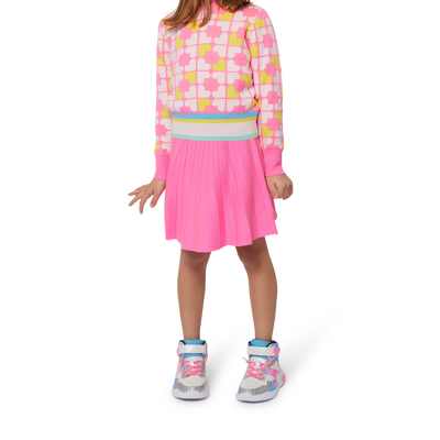 Gonna plissettata in maglia BILLIEBLUSH BAMBINA