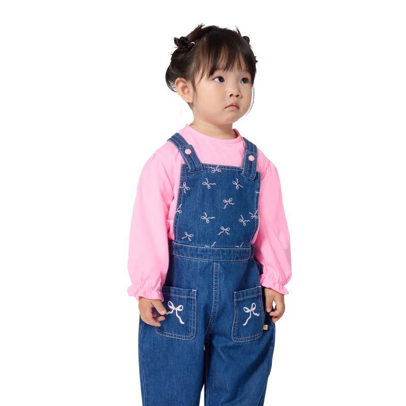 Salopette in denim BILLIEBLUSH 
                        BAMBINA