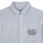 Camicia in cotone a righe KENZO KIDS 
                    RAGAZZO