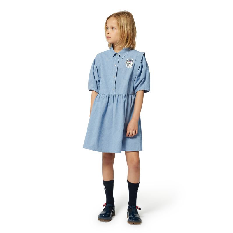 Chemisier in cotone KENZO KIDS 
                        BAMBINA