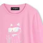 Maglietta a maniche lunghe KARL LAGERFELD KIDS 
                    BAMBINA