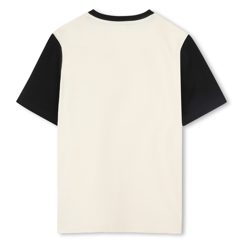 T-shirt di cotone multicolore BOSS 
                        RAGAZZO