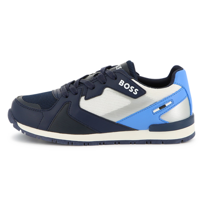 Sneakers stringate retr&ograve; BOSS RAGAZZO