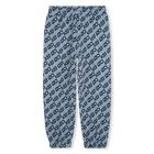 Pantaloni da jogging stampati, BLU CIELO, hi-res