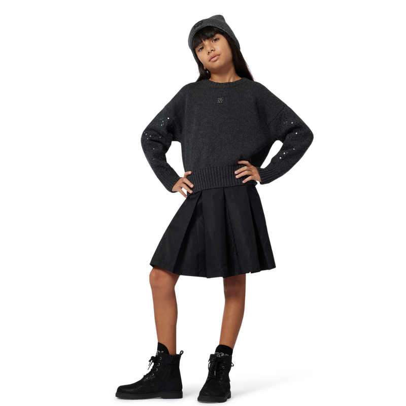 Maglione lavorato a maglia DKNY 
                        BAMBINA