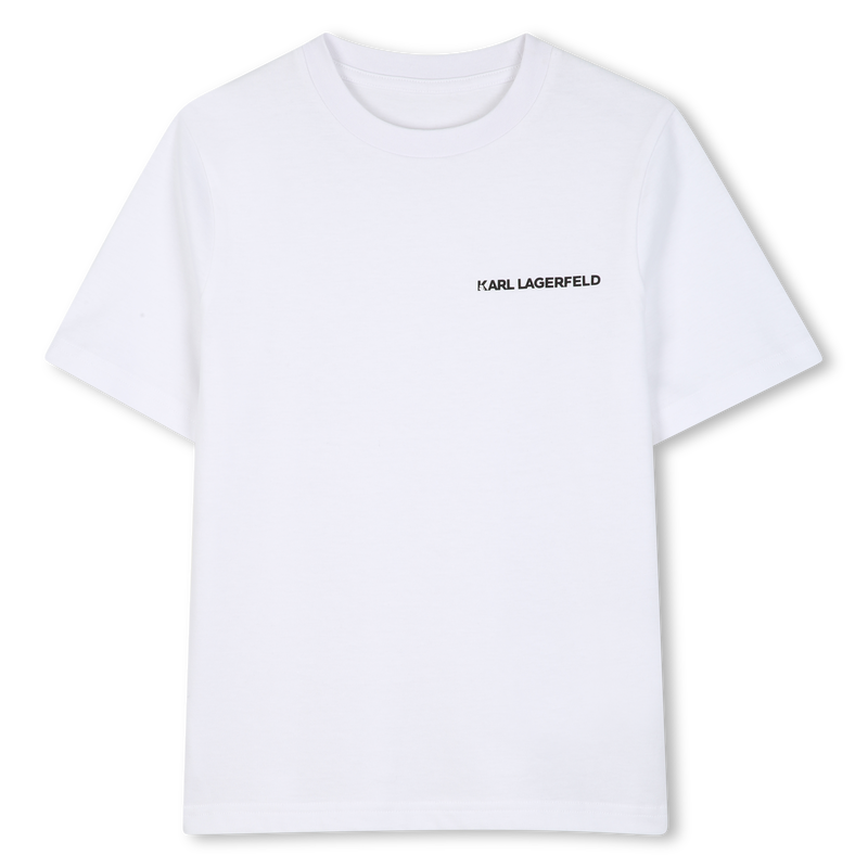 SET DI 2 T-SHIRT A MANICHE CORTE KARL LAGERFELD KIDS 
                        RAGAZZO