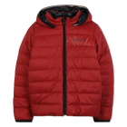 Piumino reversibile con cappuccio, ROSSO SCURO, hi-res