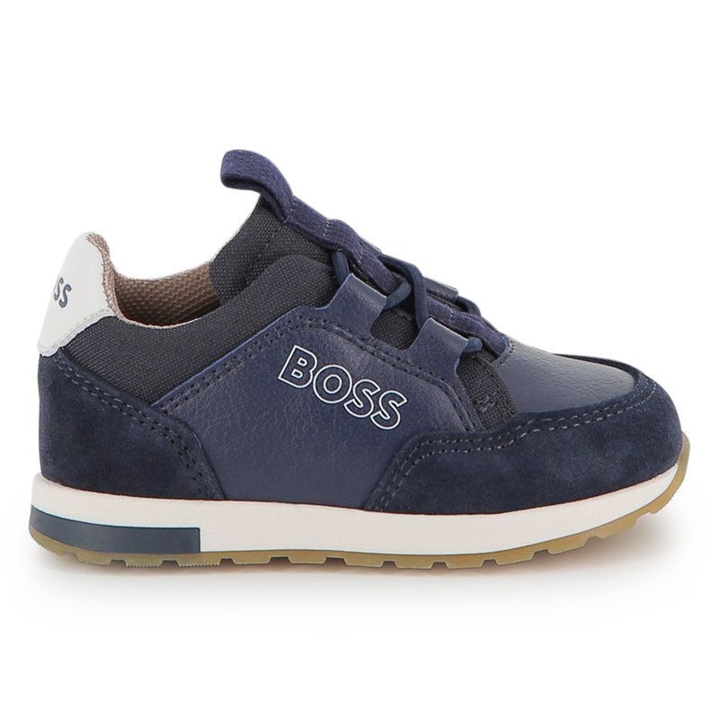 Sneakers in materiali misti BOSS 
                        RAGAZZO