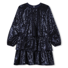 Vestito con volant paillettes BILLIEBLUSH 
                    BAMBINA