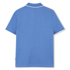 Polo tinta unita piqu&eacute; cotone BOSS 
                    RAGAZZO