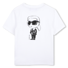 T-shirt a maniche corte KARL LAGERFELD KIDS 
                    BAMBINO