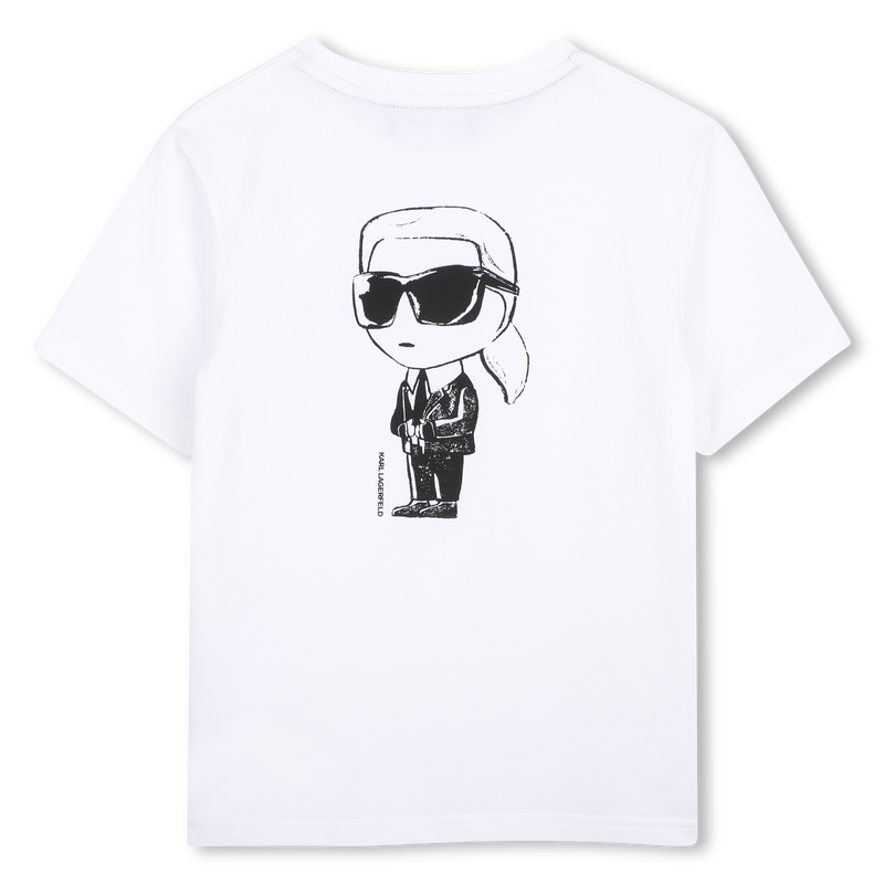 T-shirt a maniche corte KARL LAGERFELD KIDS 
                        BAMBINO