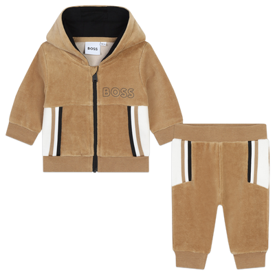 Completo da jogging in velluto BOSS UNISEX