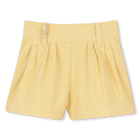 Pantaloncini di tela CHLOE 
                    BAMBINA