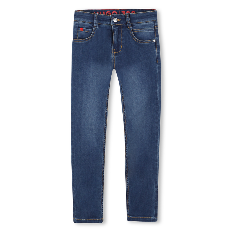 Pantaloni in denim HUGO 
                        RAGAZZO