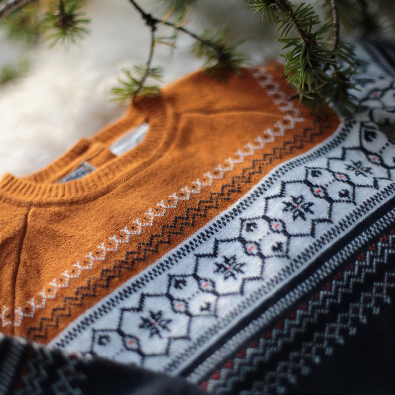 Pullover in jacquard CARREMENT BEAU 
                        RAGAZZO