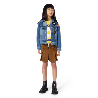 Gonna-shorts in suede MARC JACOBS BAMBINA