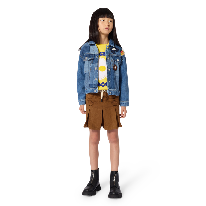 Gonna-shorts in suede MARC JACOBS 
                        BAMBINA