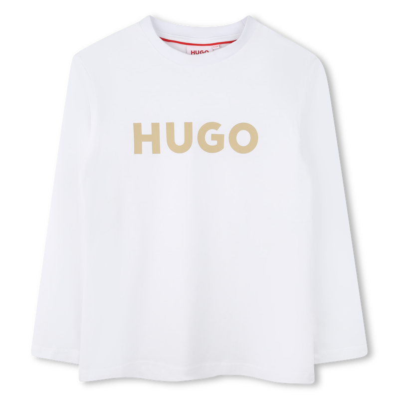 T-shirt a maniche lunghe HUGO 
                        RAGAZZO