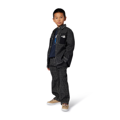 Felpa in pile KENZO KIDS RAGAZZO