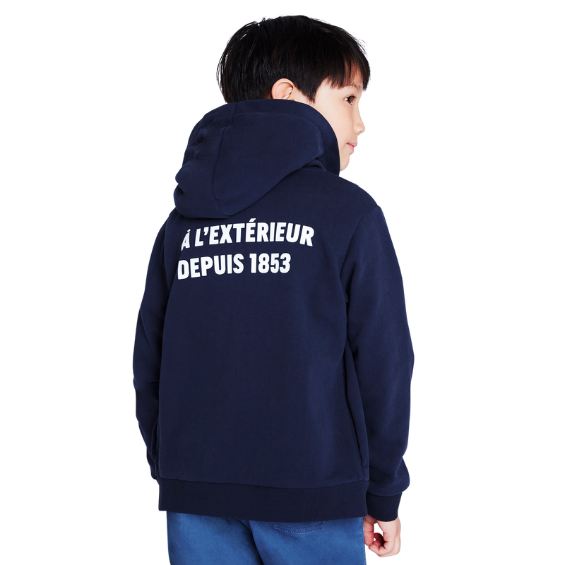 Felpa con zip e cappuccio